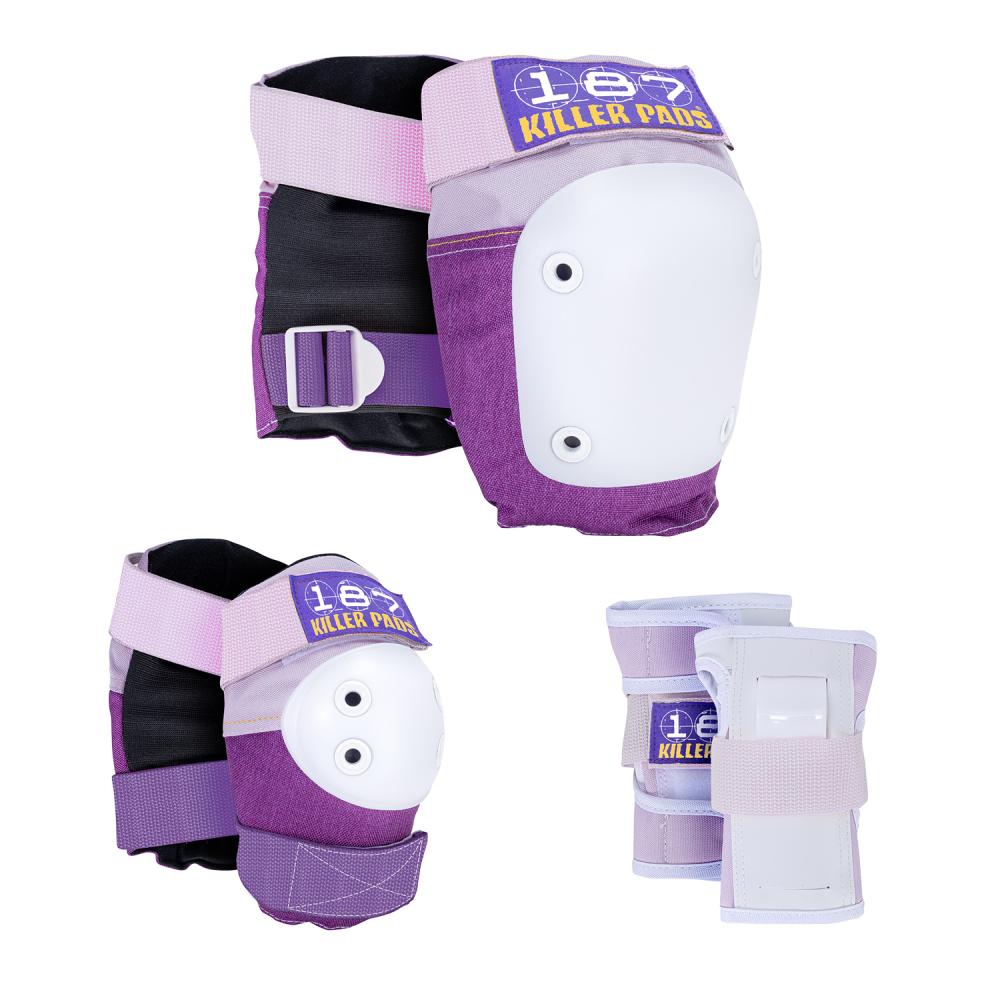 Kit de 3 protections Violet - 187 Killer Pads