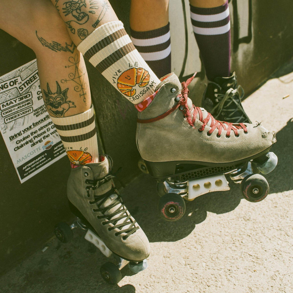 American Socks - Vive le croissant