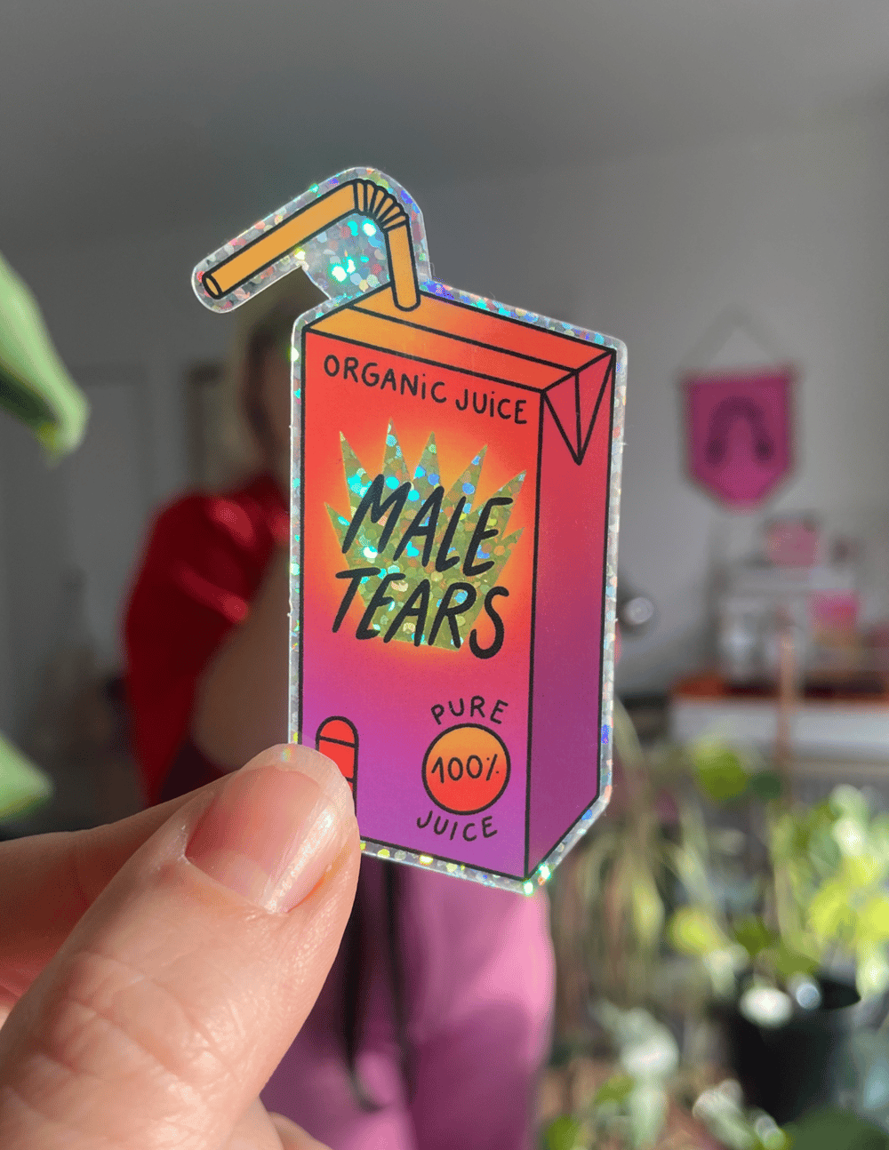 Stickers About Evie - Male Tears