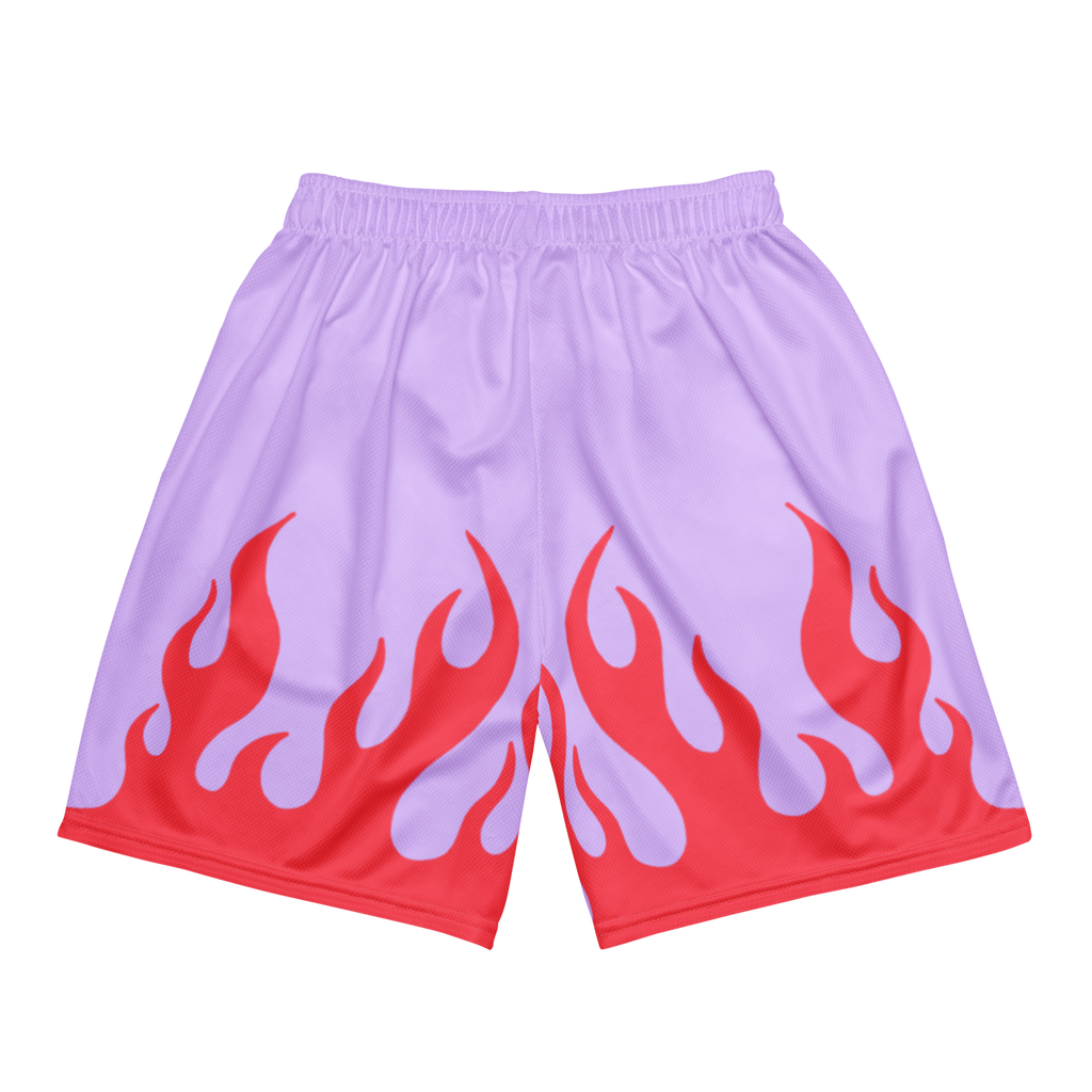 Short en mesh Flammes Burdy - PRECOMMANDE