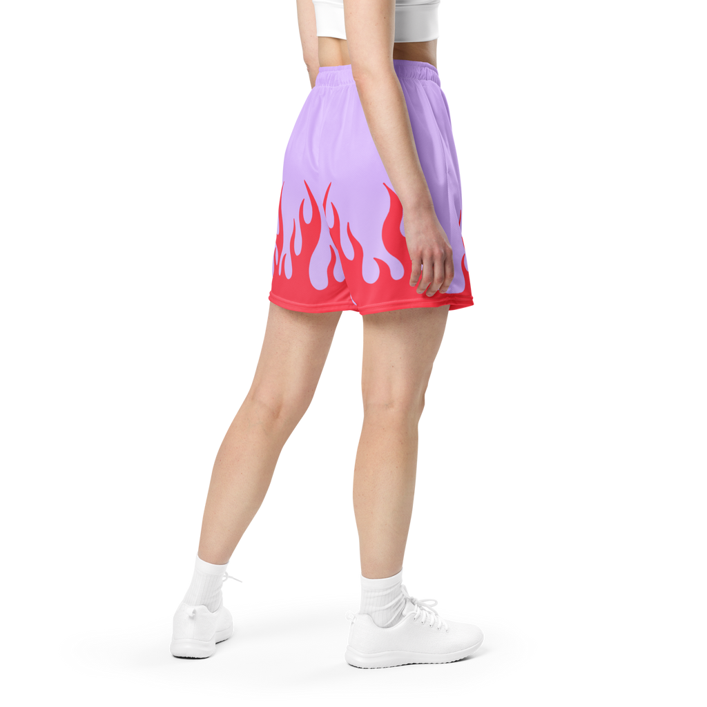 Short en mesh Flammes Burdy - PRECOMMANDE
