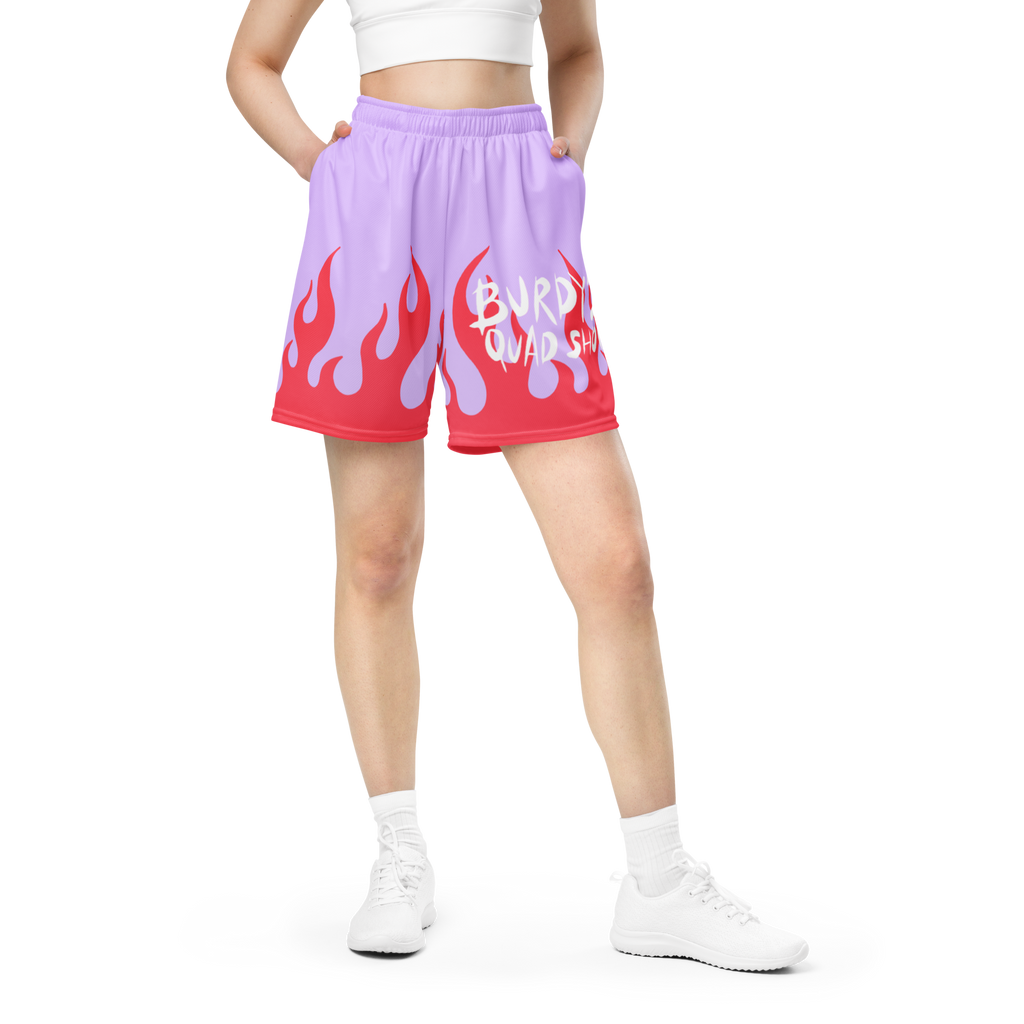 Short en mesh Flammes Burdy - PRECOMMANDE