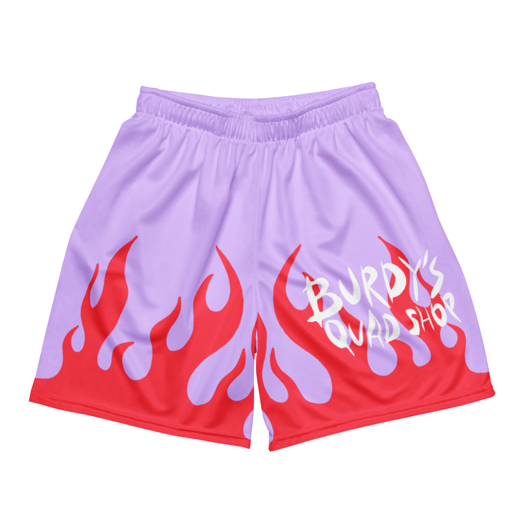 Short en mesh Flammes Burdy - PRECOMMANDE
