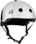 Casque S One Silver Mirror Gloss