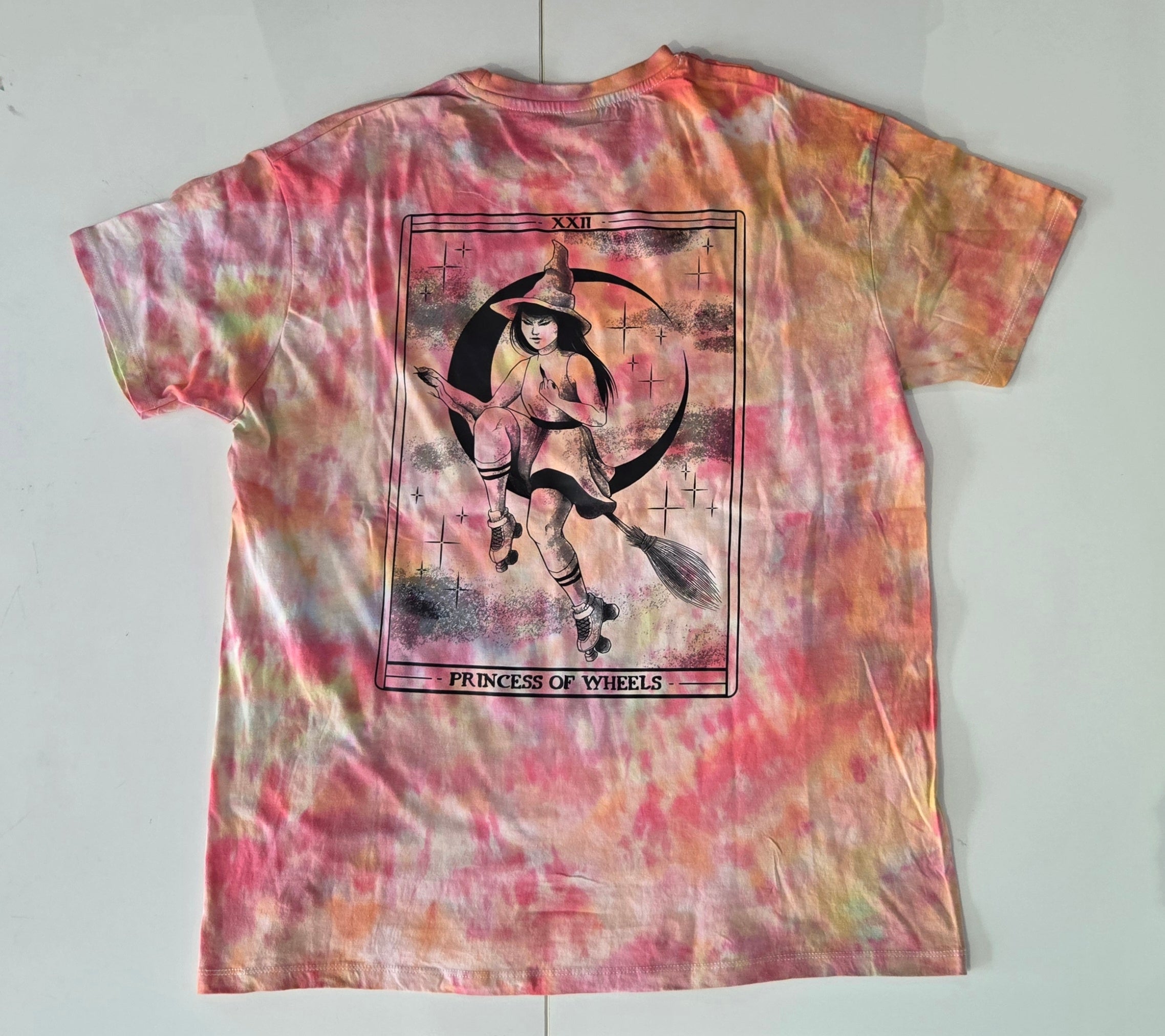 Teeshirt tie&dye “princess of wheels”