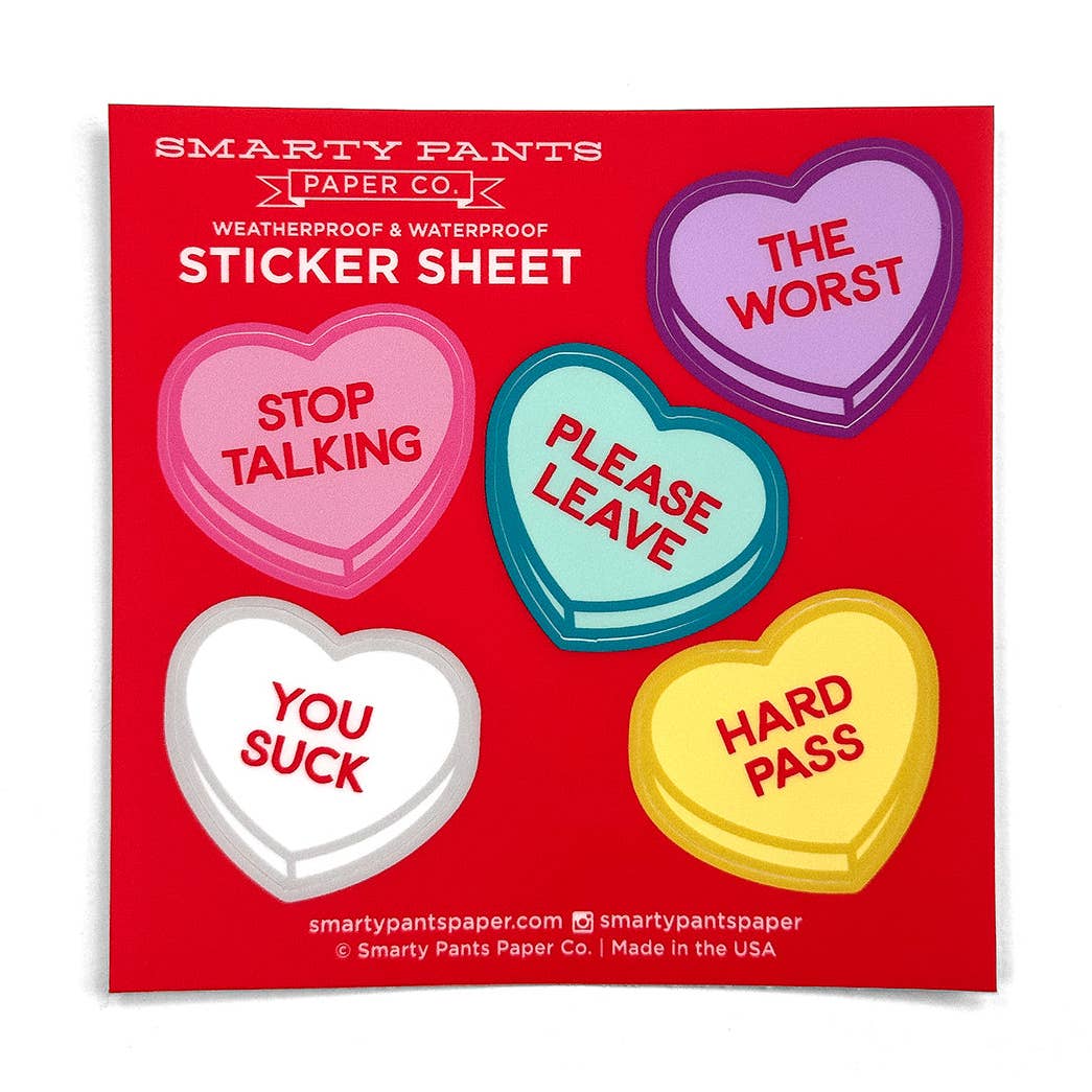 Stickers "Candy Hearts"