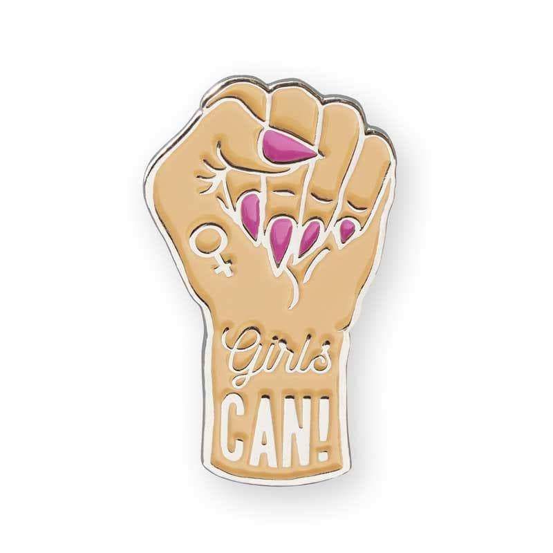 Pins "Girls Can"