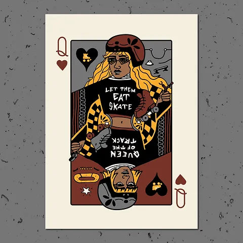 Print "Skate Queen" by Create and skate