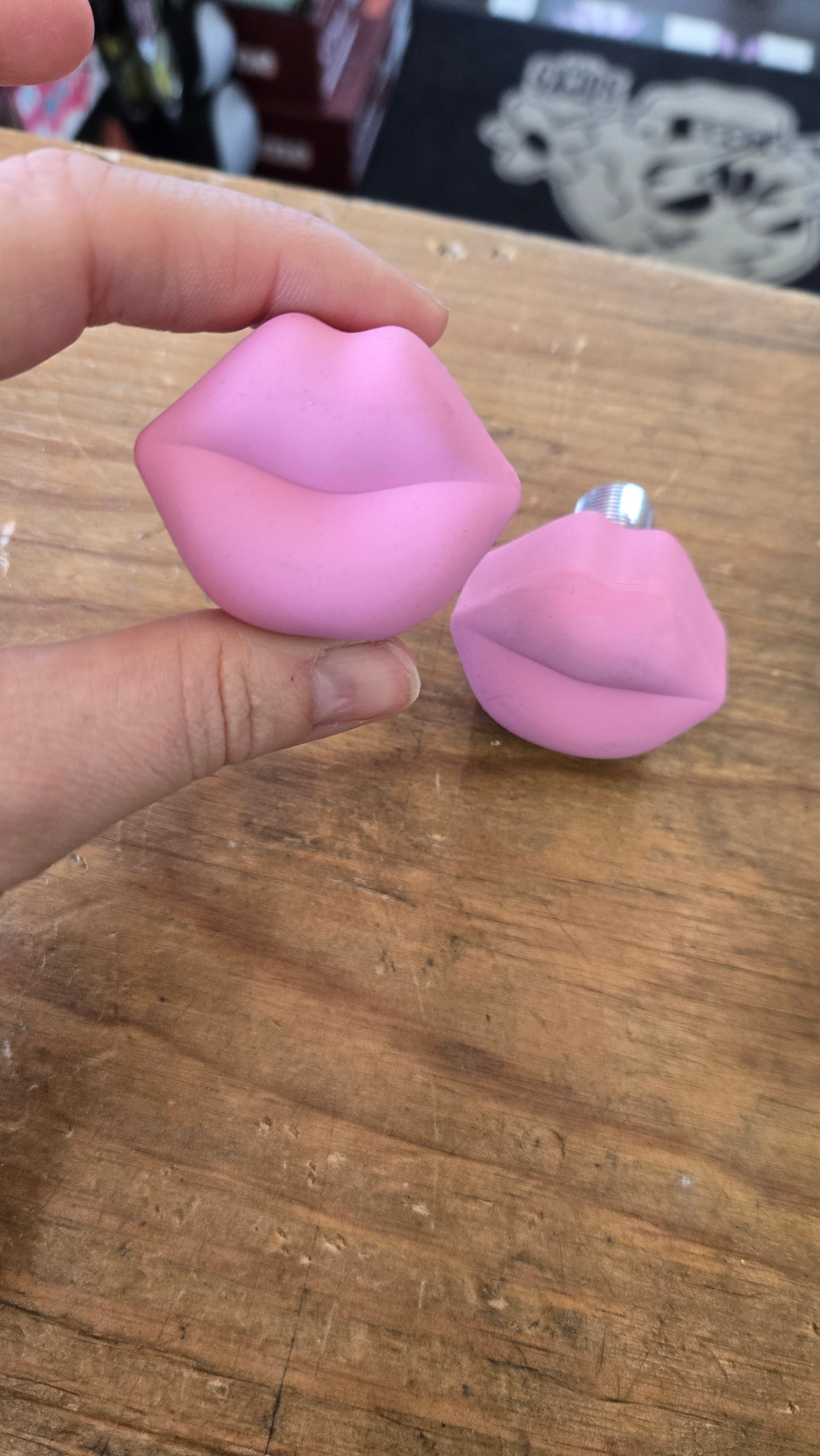 Tampons en forme de bouche