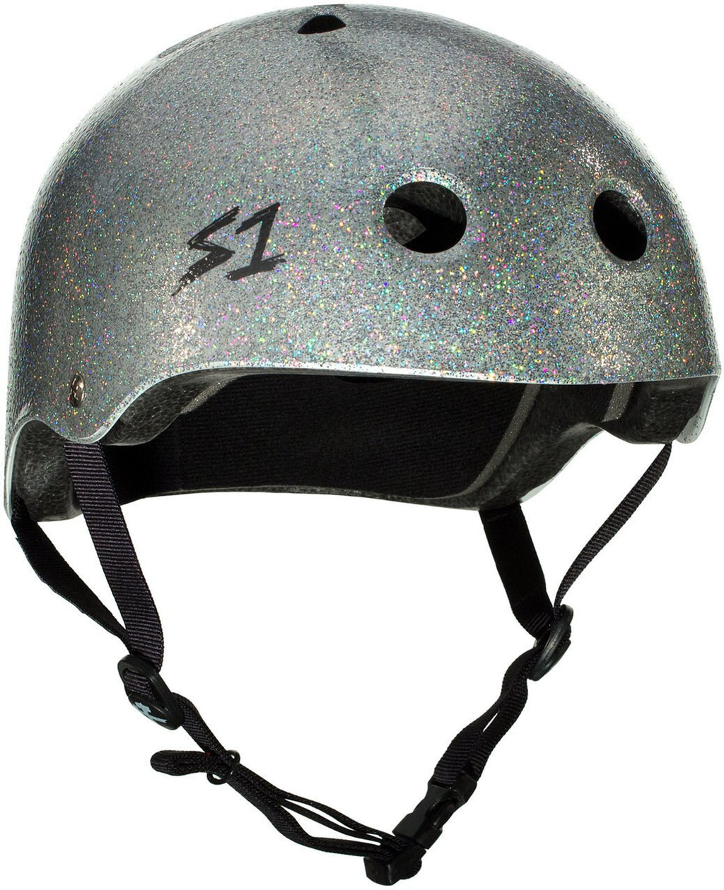 Casque Silver Gloss Glitter