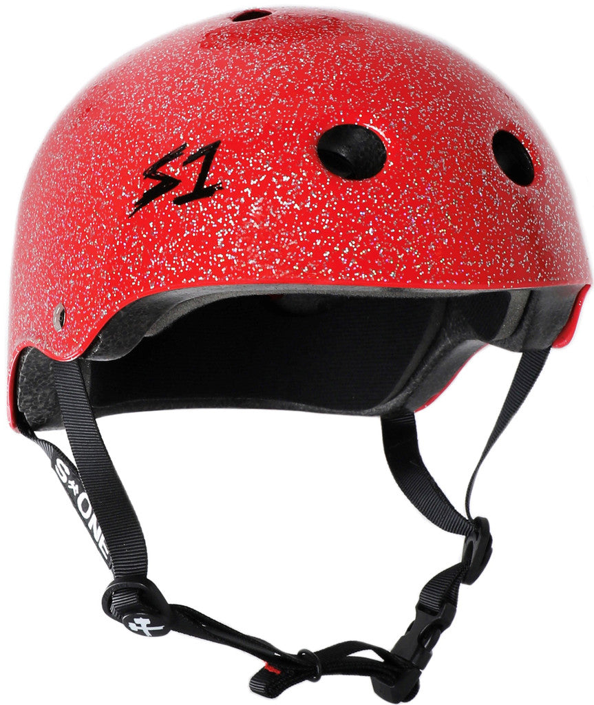 Casque Red Glitter