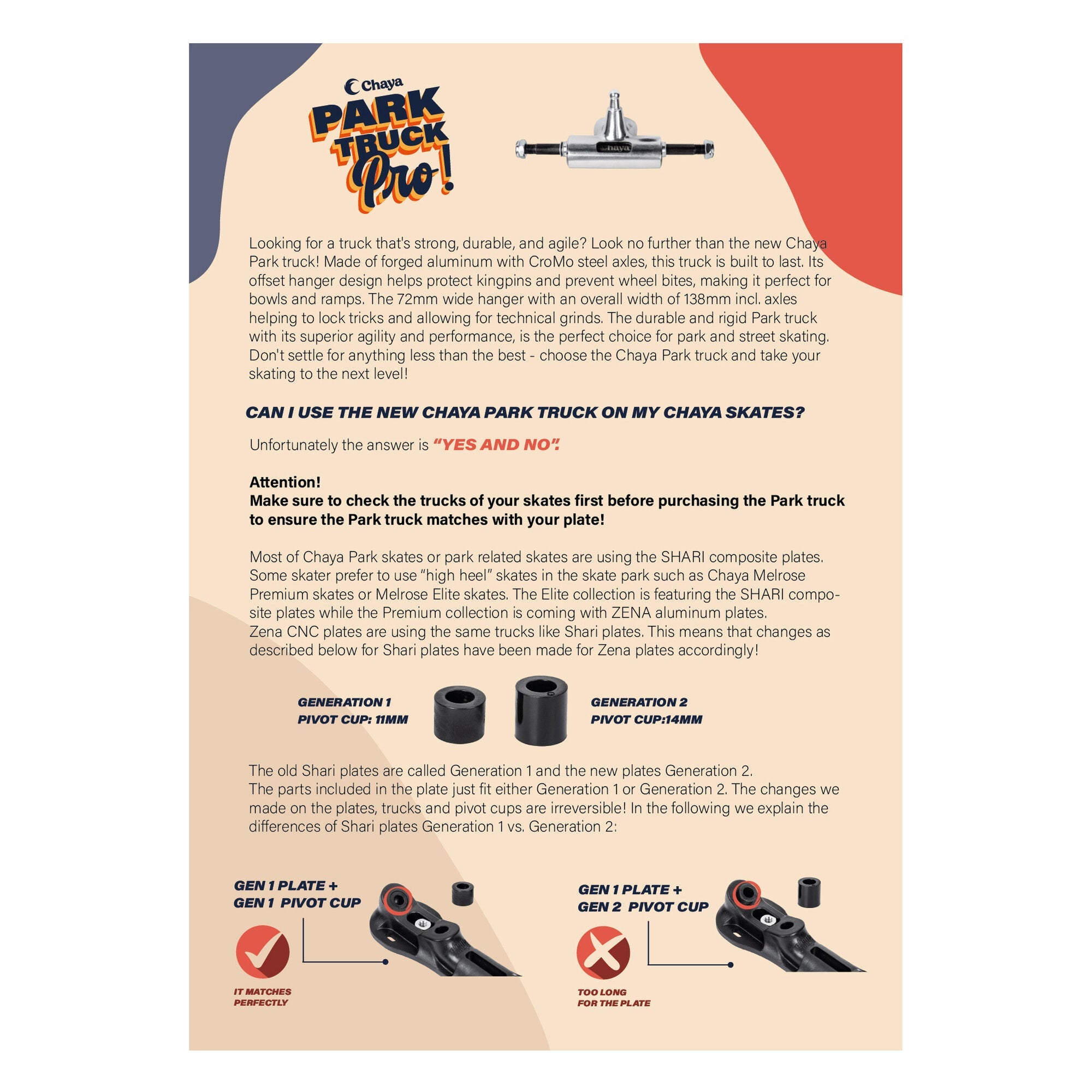 Trucks larges - Chaya