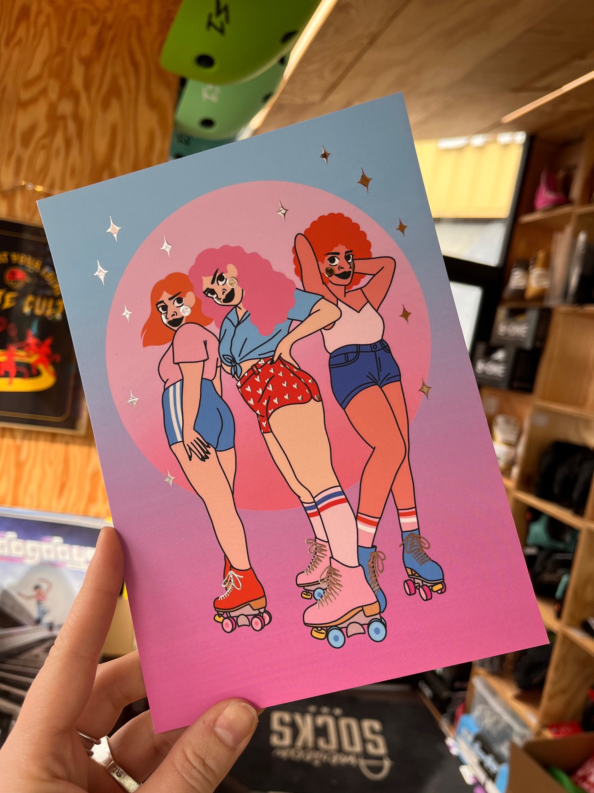 Print « Rollerskate » par About Evie