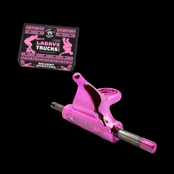 PRECOMMANDE Trucks larges Titane Rose ou Vert - Brunny Hardcore