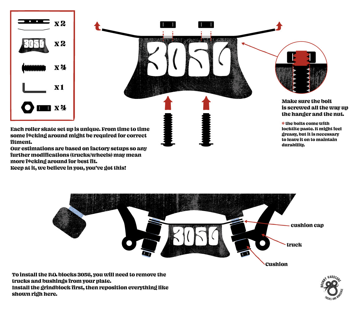 Ivey Pro BLAZE Slide Block - Brunny Hardcore