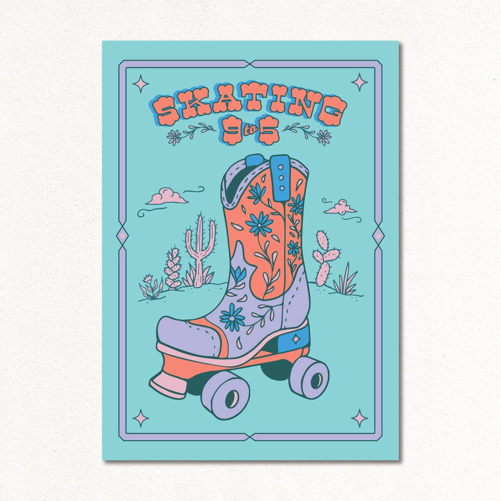Print "Skating 9 to 5" by Create and skate