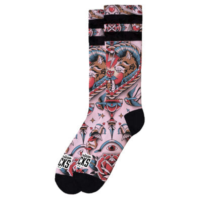 American Socks - Feline Hearts