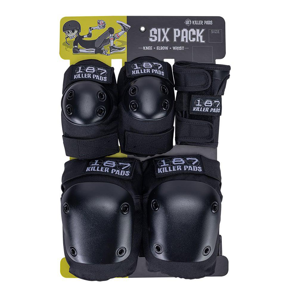 Pack of 3 BLACK protections - 187 Killer pads