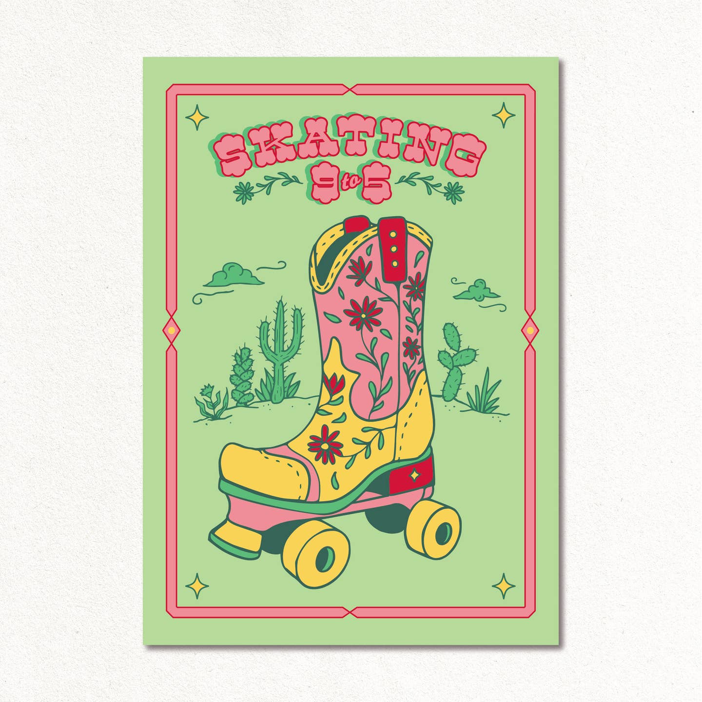 Print "Skating 9 to 5" by Create and skate