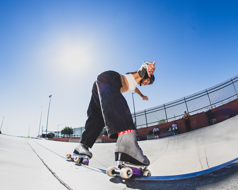 Chuffed skates x Hell on quads - Concrete Skates