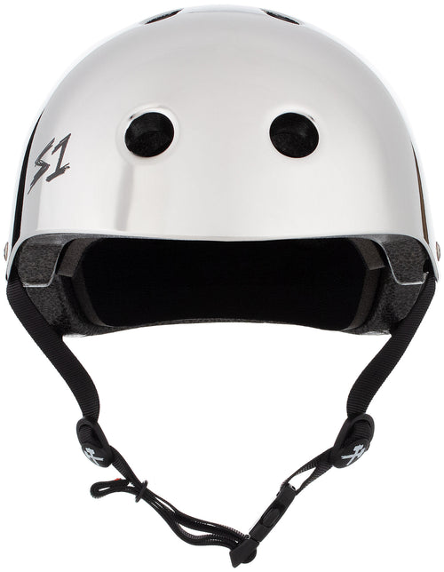 Silver Mirror Gloss Helmet