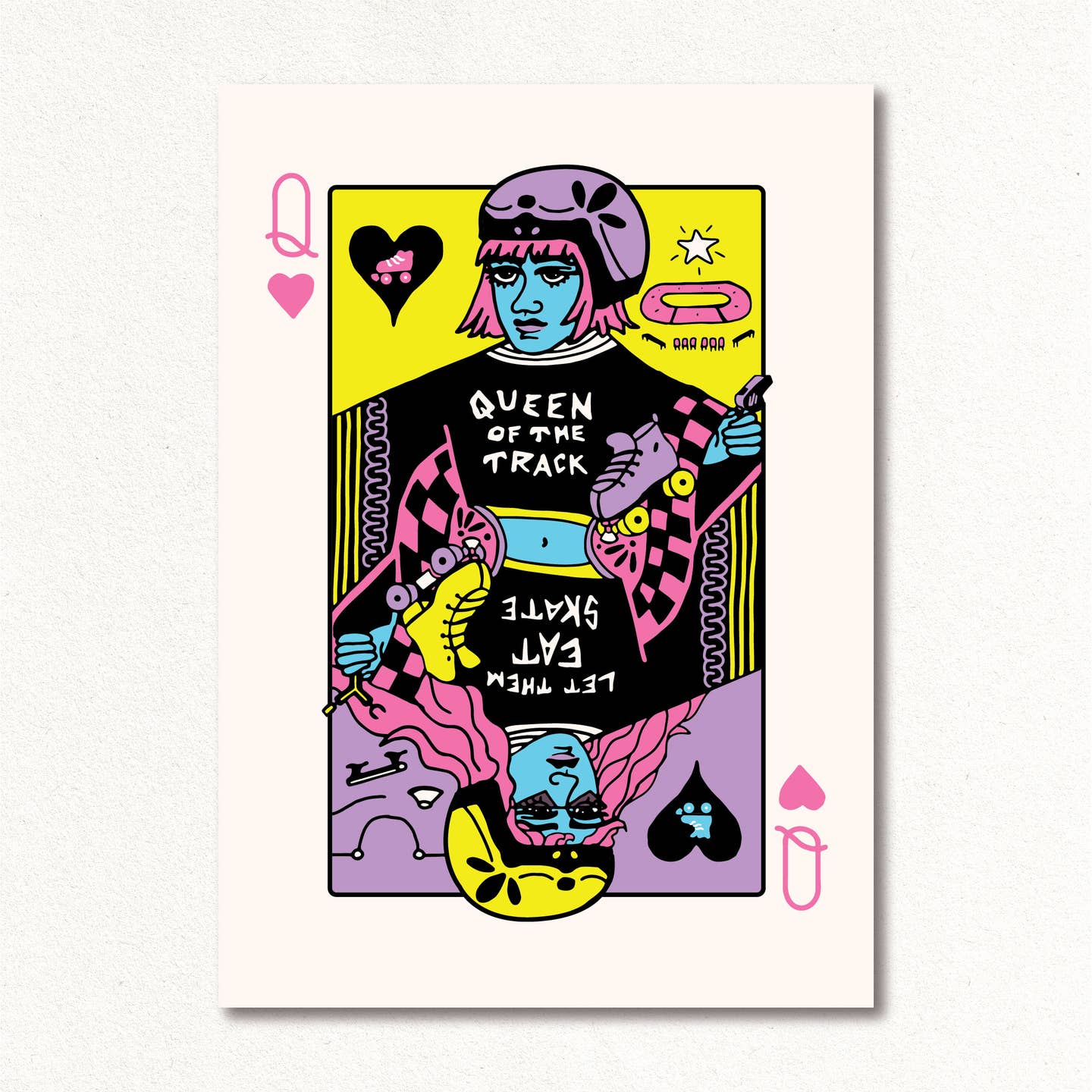 Print "Skate Queen" by Create and skate