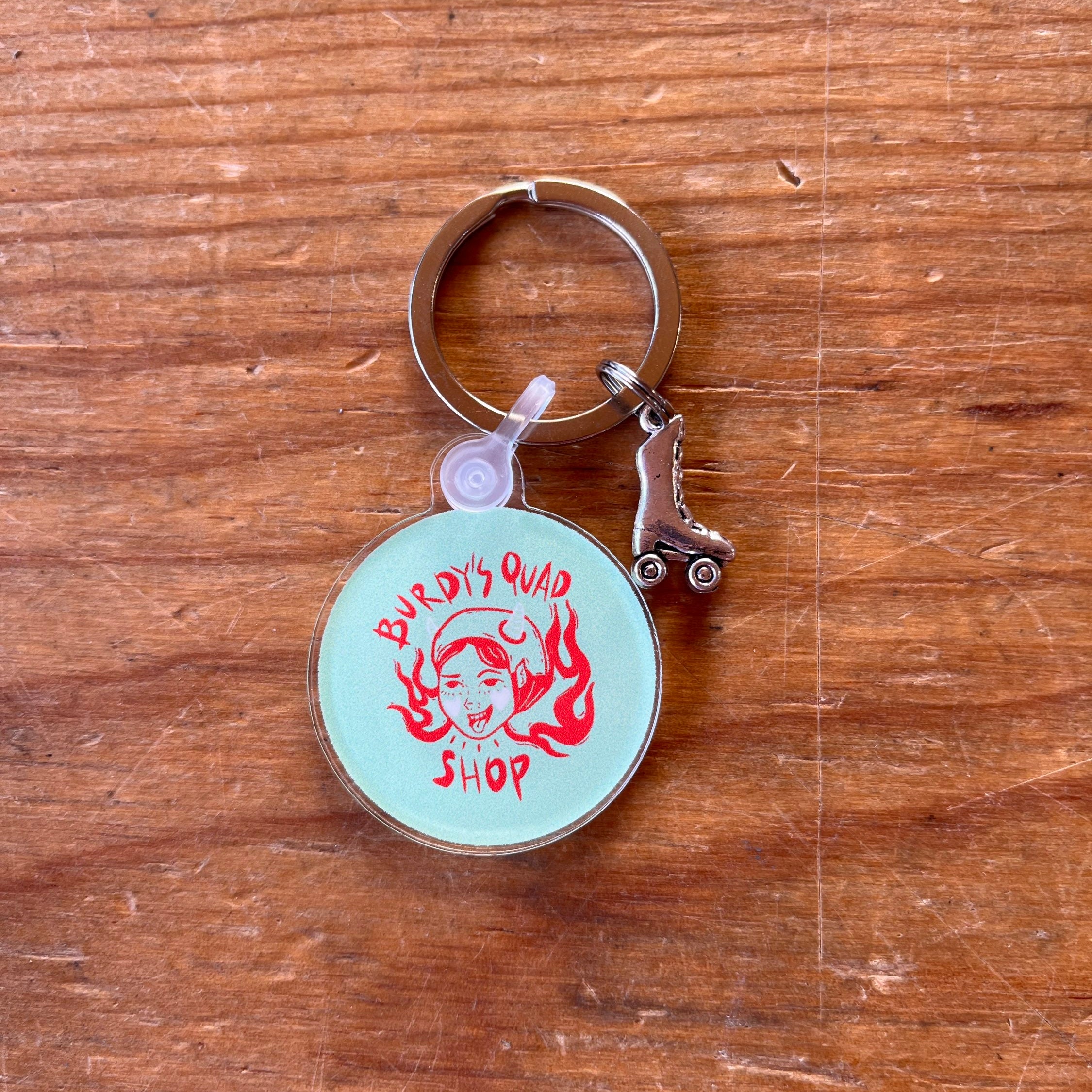 Porte clé Burdy’s quad shop