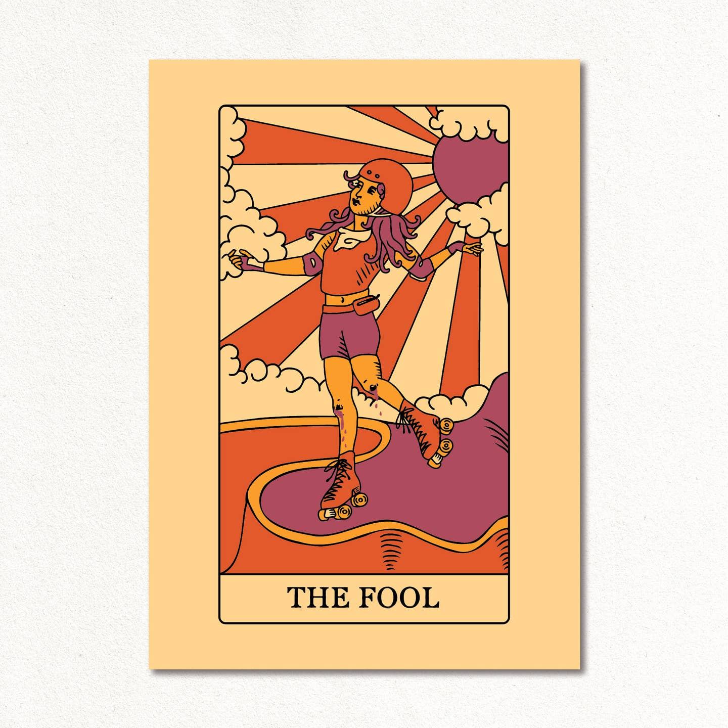 Print "The Fool" by Create and skate