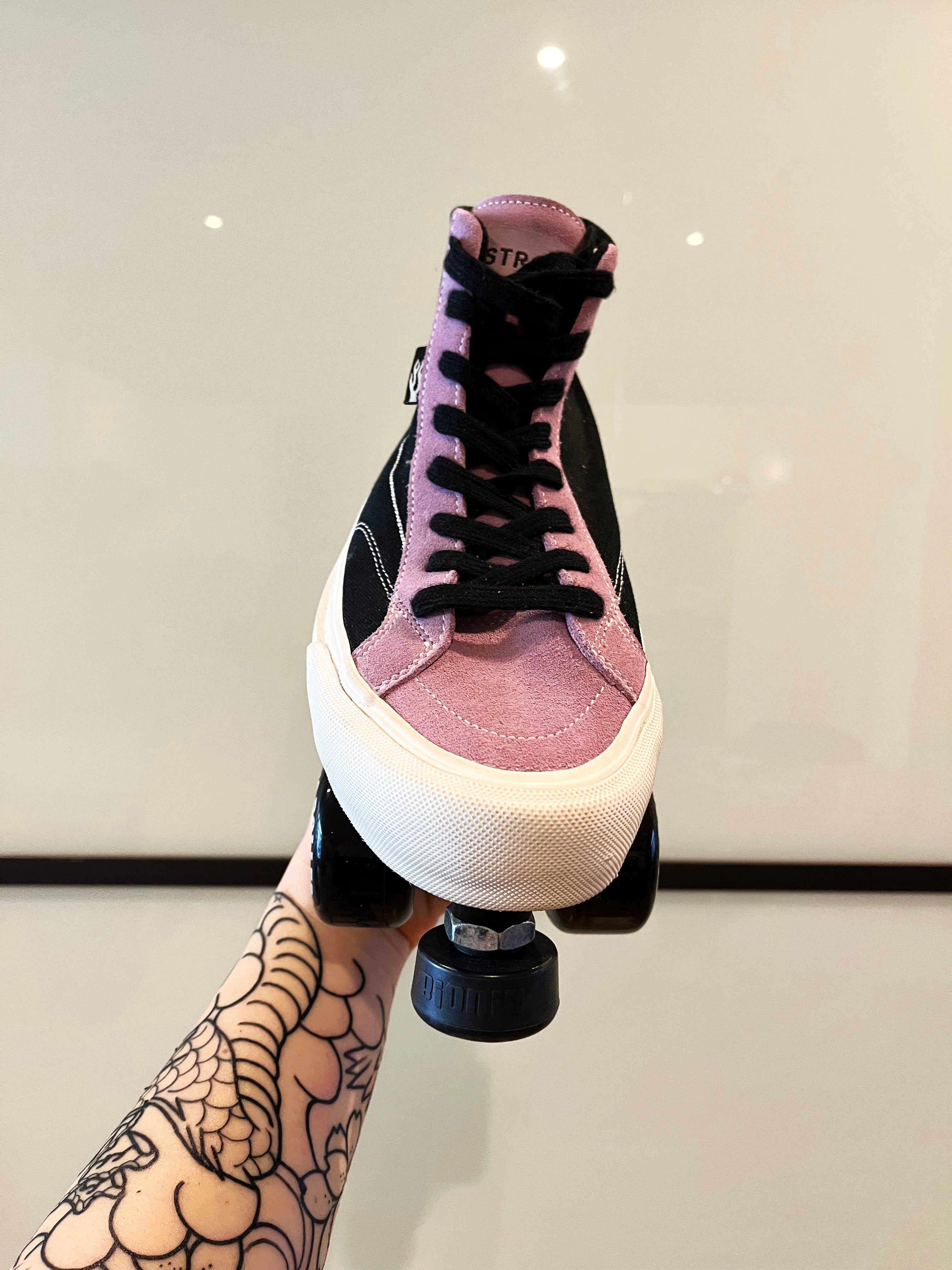 Patins complet sur baskets montantes Straye