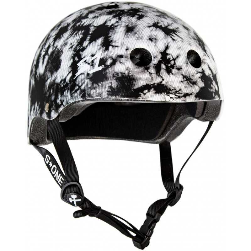 Casque S1 Black and white Tie Dye