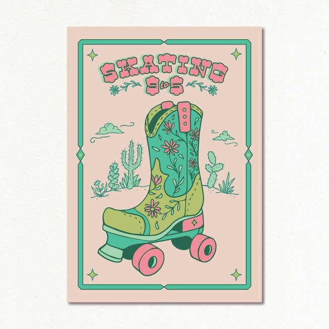 Print "Skating 9 to 5" by Create and skate