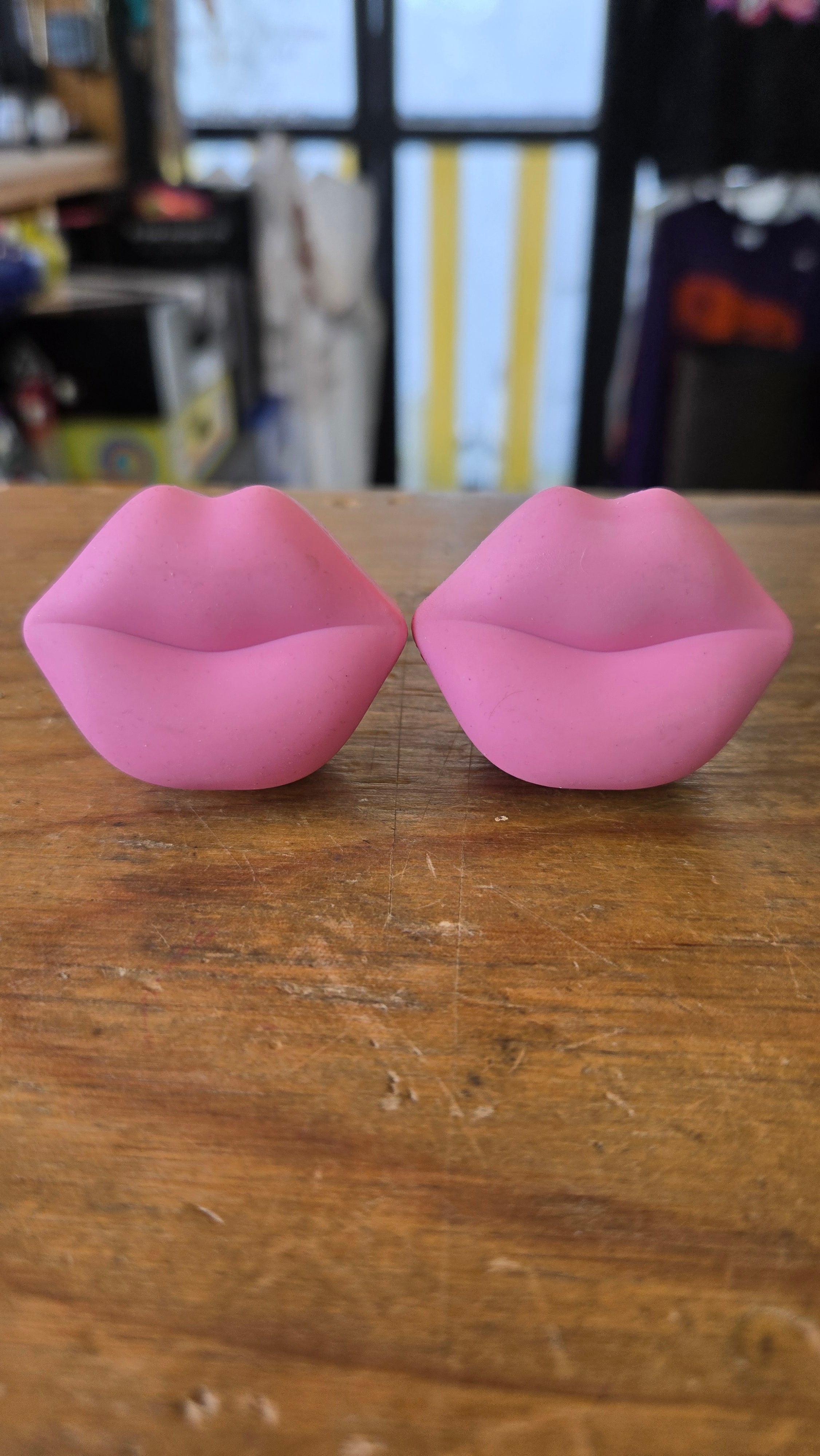 Tampons en forme de bouche