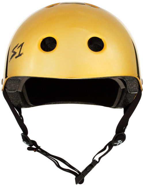 Gold Mirror Gloss Helmet