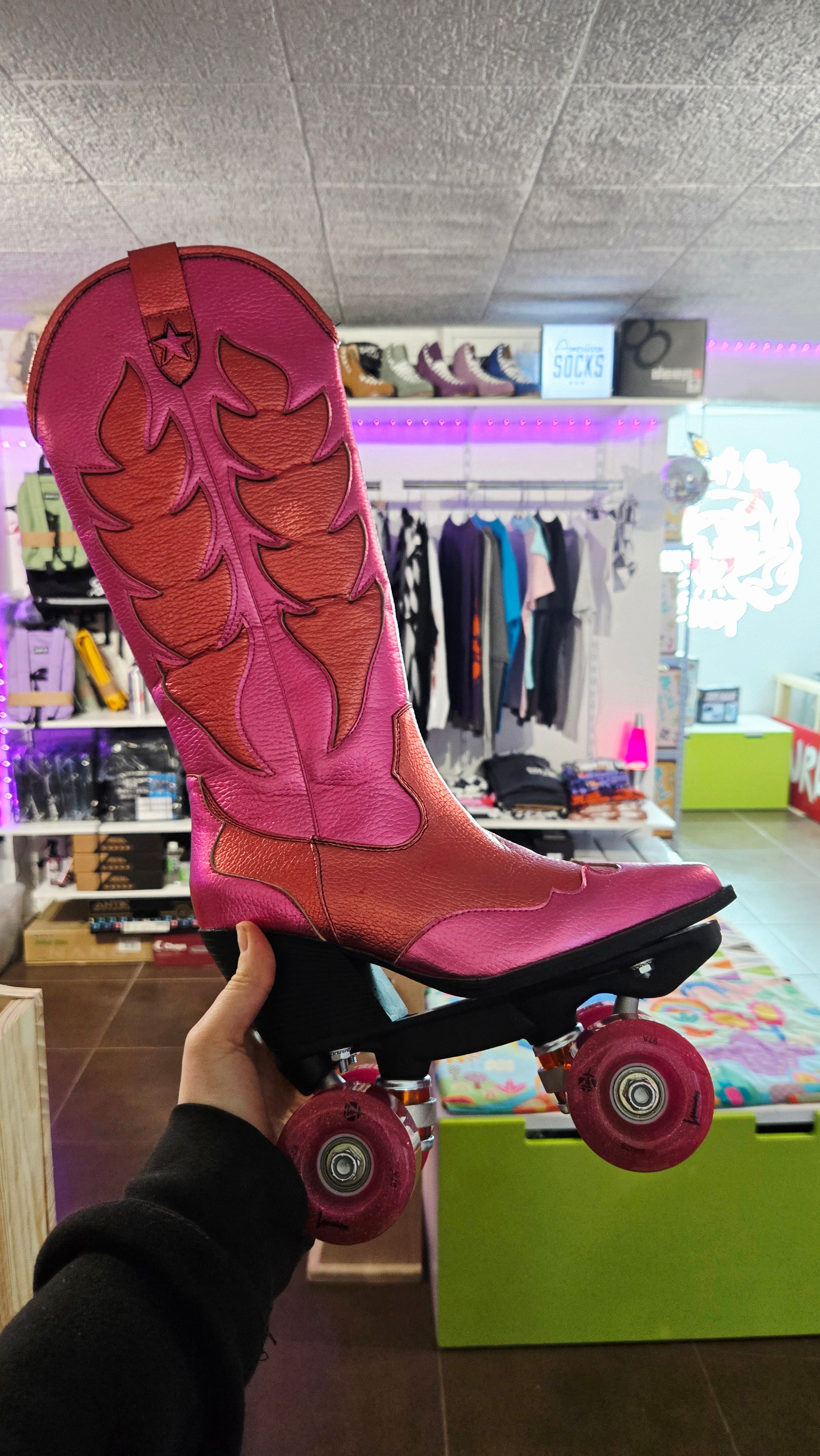 Santiag à roulettes - taille 38