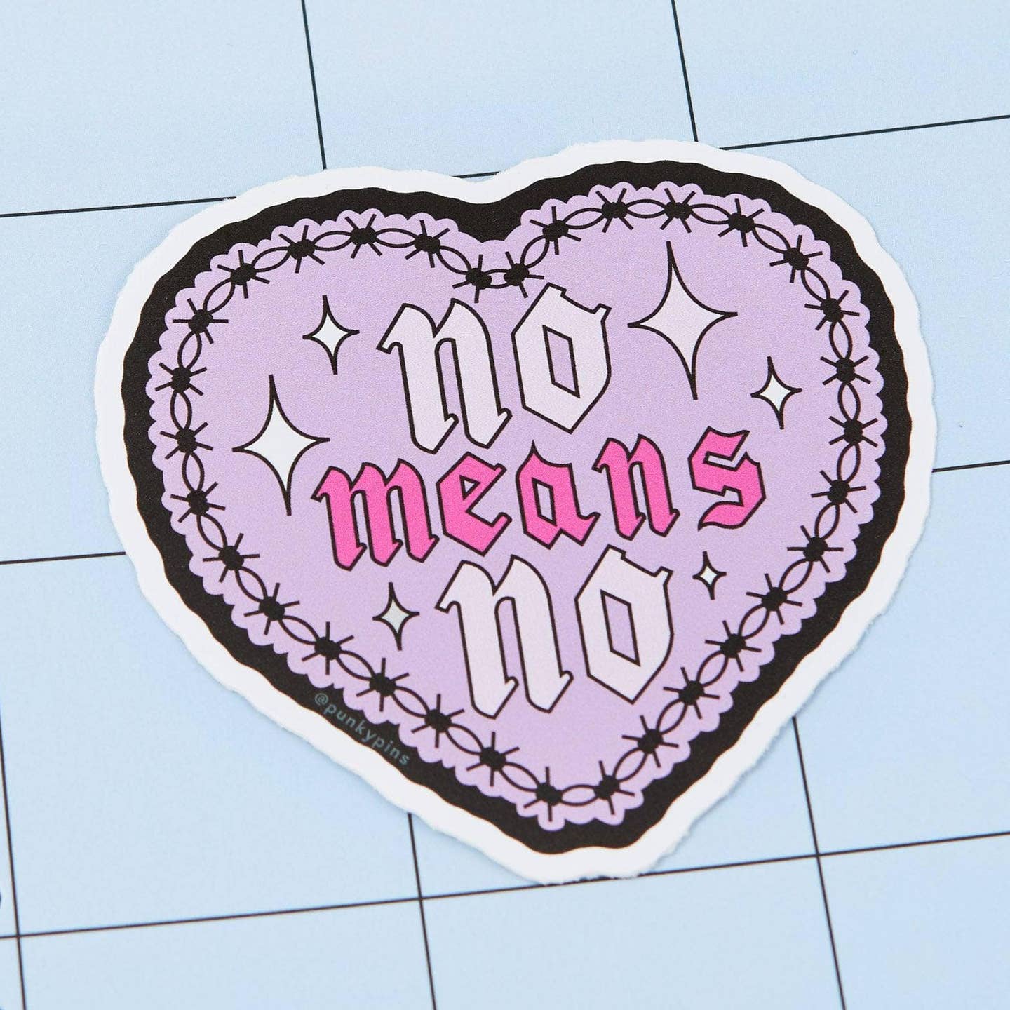 Stickers "No means no"
