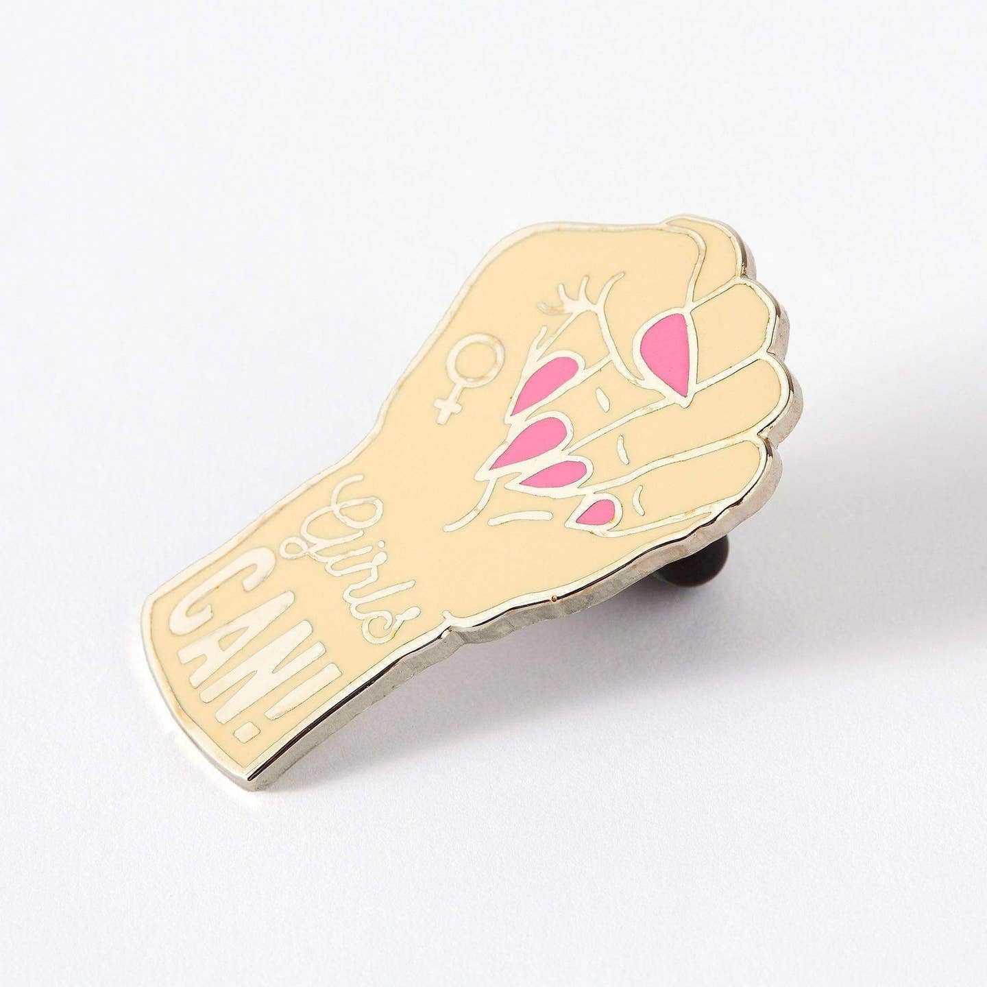 Pins "Girls Can"