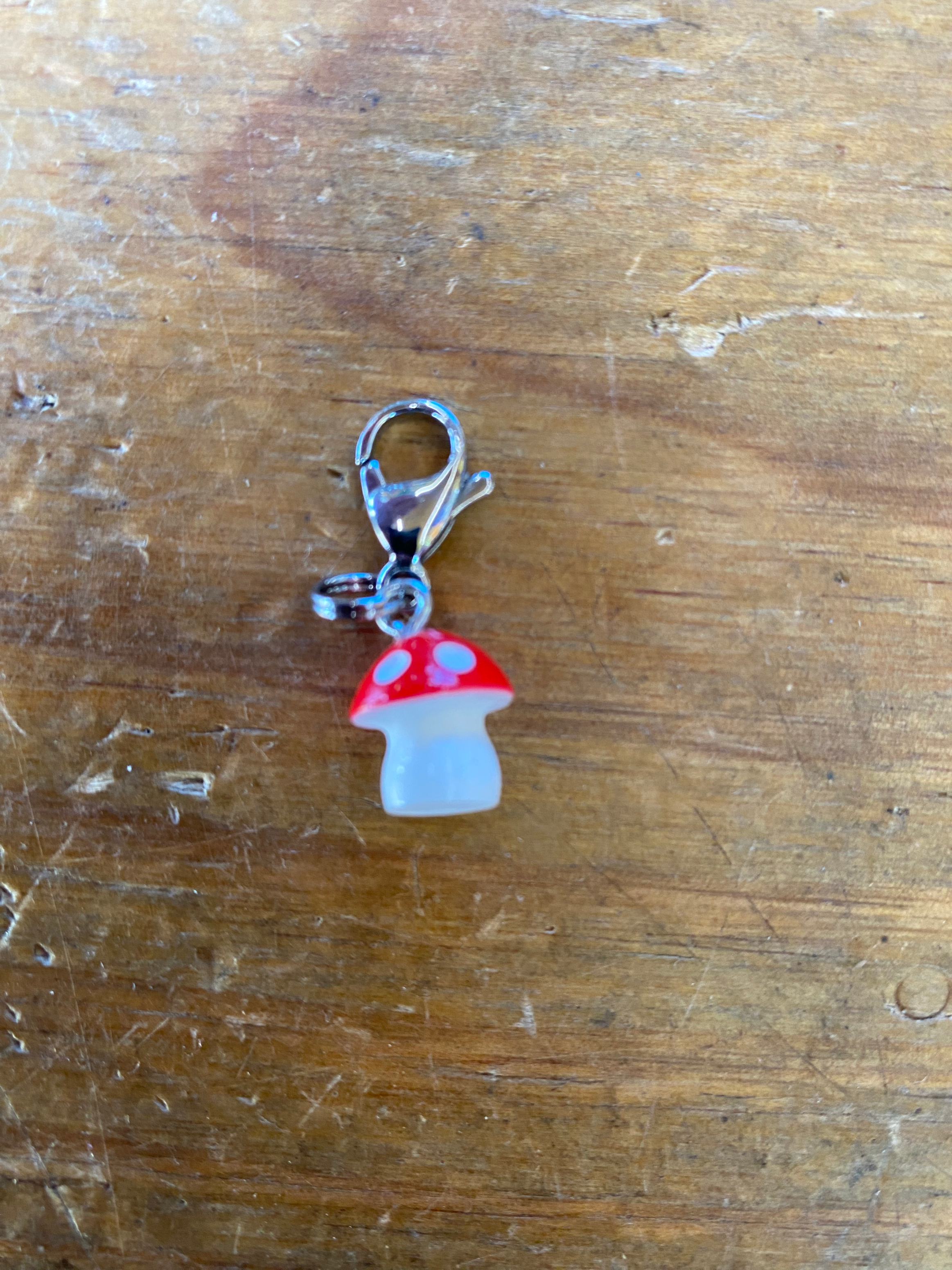 Pendentif champignon pour lacets
