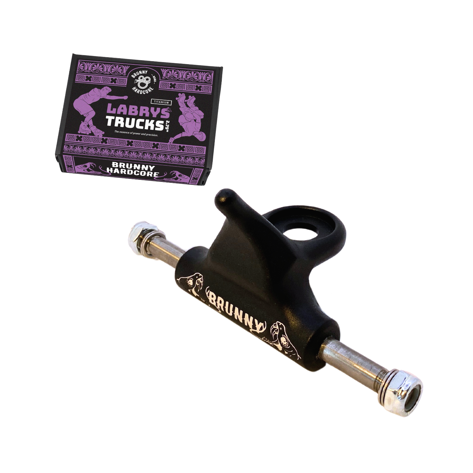Trucks larges Titane - Brunny Hardcore
