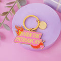 Burn the Patriarchy Keychain Limistic x Malicieuse