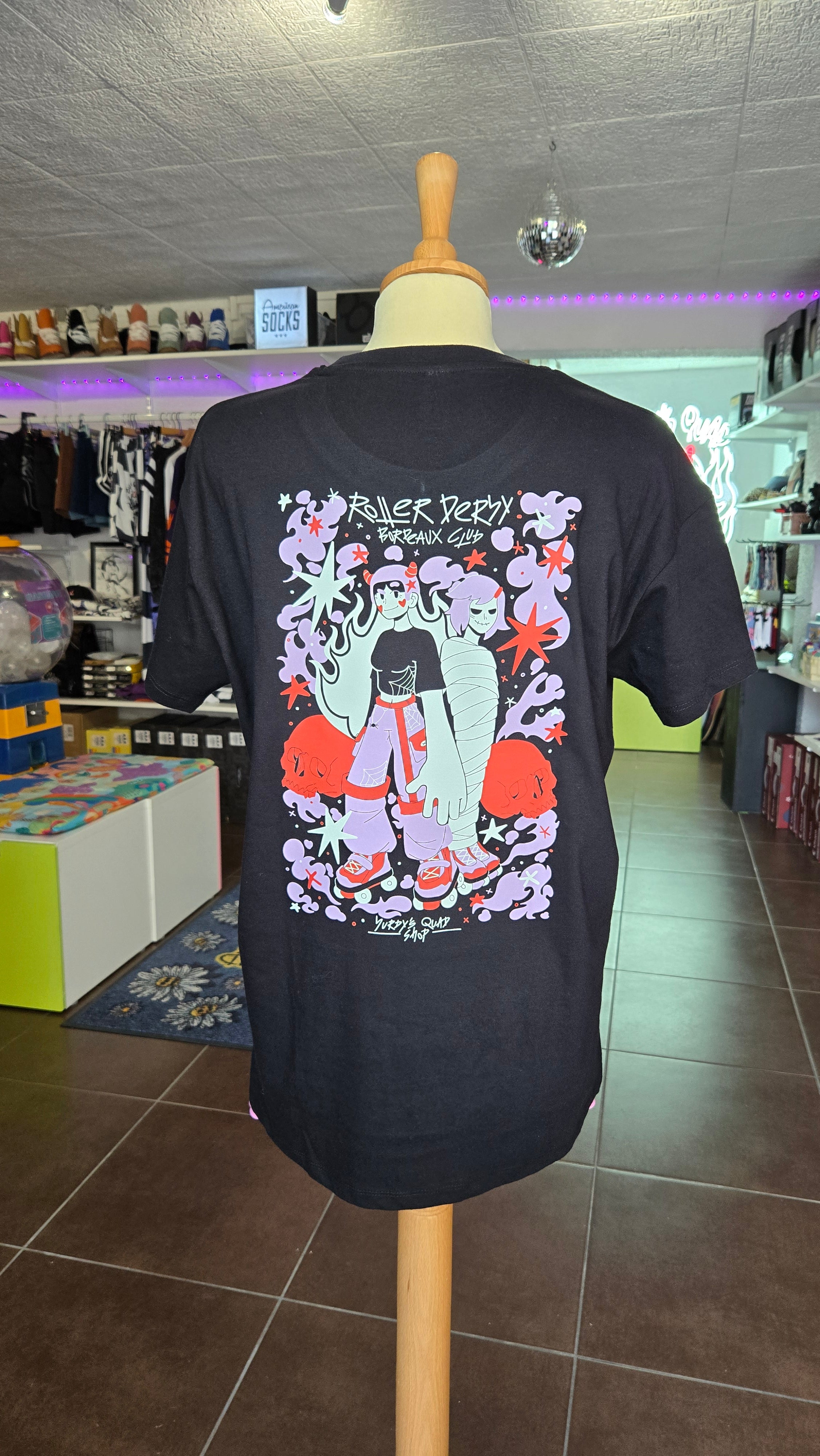 Tee-shirt Burdy x Roller Derby Bordeaux Club