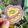 Stickers About Evie - Women don’t owe you shit