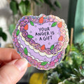 Stickers About Evie - your anger is a gift